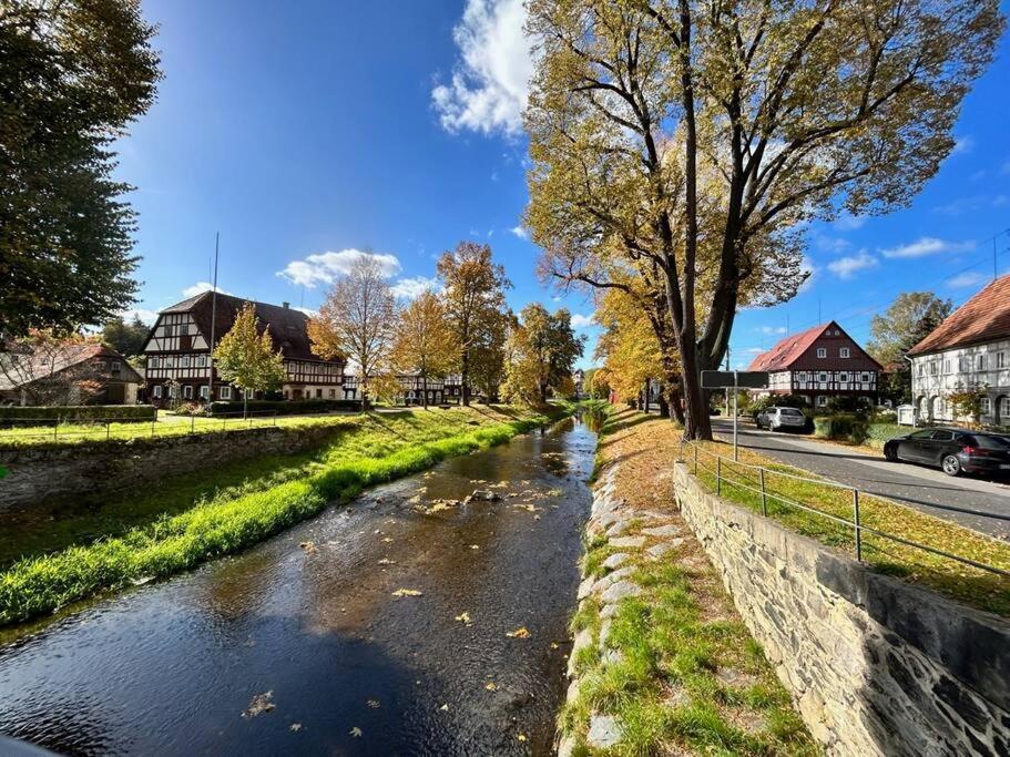 Fewo Marie Im Ferienhaus Selma In Zentraler Lage Großschönau Exteriör bild