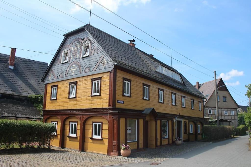Fewo Marie Im Ferienhaus Selma In Zentraler Lage Großschönau Exteriör bild