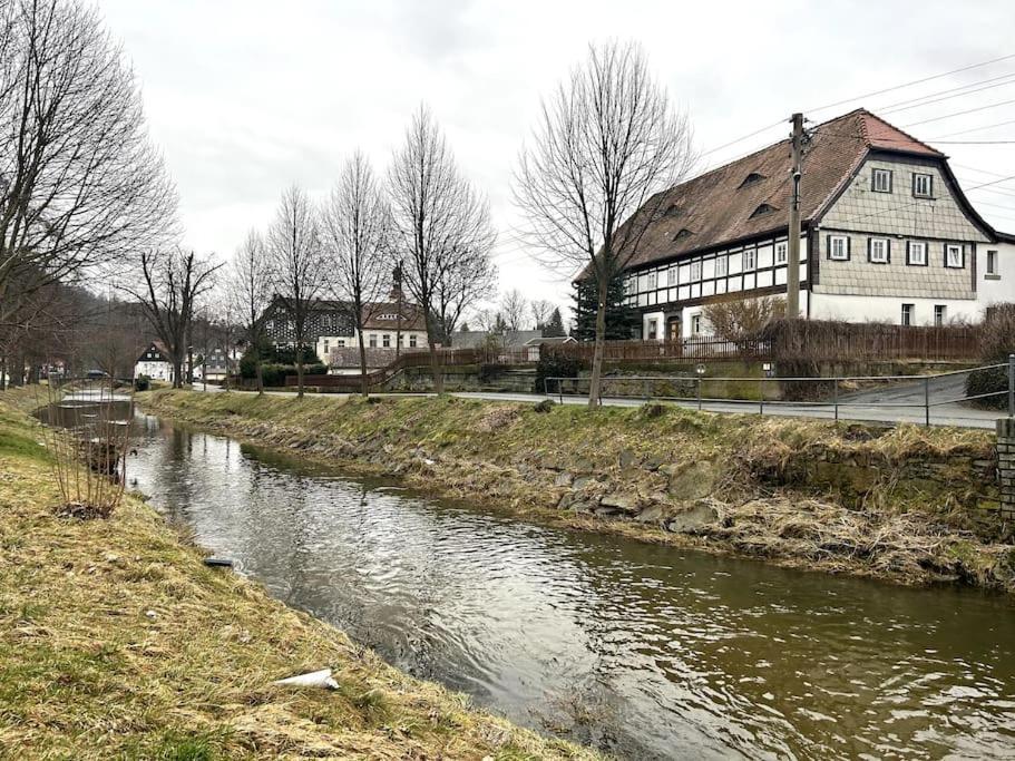 Fewo Marie Im Ferienhaus Selma In Zentraler Lage Großschönau Exteriör bild